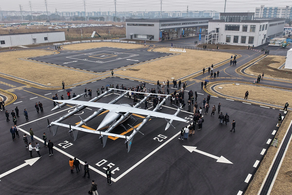 Auto Flight Matrix AutoFlight's Matrix eVTOL: 5-Ton Electric Aircraft Demo