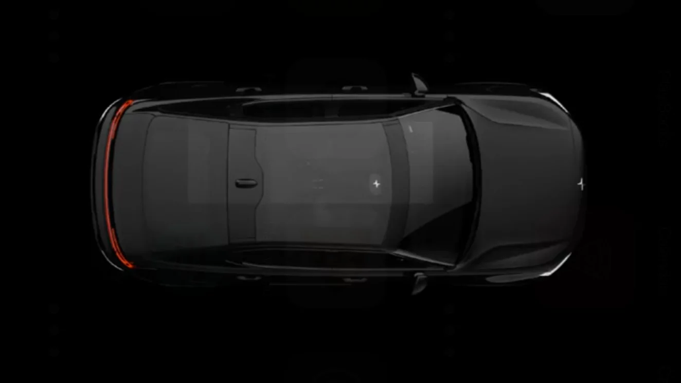 The Polestar 2, sized and priced to compete with Tesla's Model 3