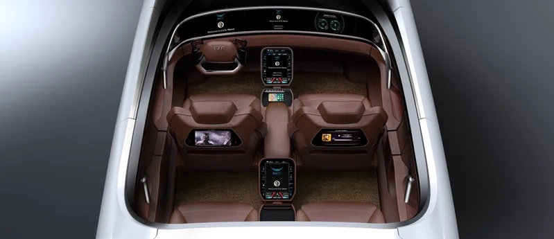 The GFG studio, which is headed by Giorgetto and his son Fabrizio Giugiaro, wanted to revolutionize the interior space of a vehicle by introducing “rational, functional, ergonomic solutions”