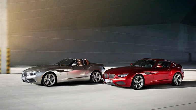 BMW Zagato Roadster and Coupe together