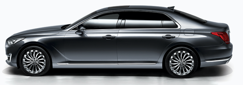 The G90 is over 5 meters long, so there should be plenty of space inside