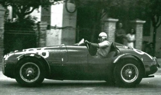 The 1951 166MM Barchetta was inspired by a Formula one car of the day.