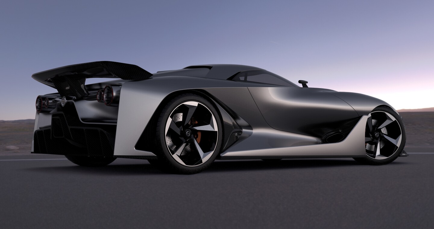 The Concept 2020 Vision Gran Turismo was designed by Nissan Design Europe