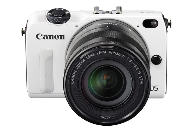 The M2's 31-point Hybrid CMOS II AF system is claimed to be about 2.3 x faster autofocus than the EOS M