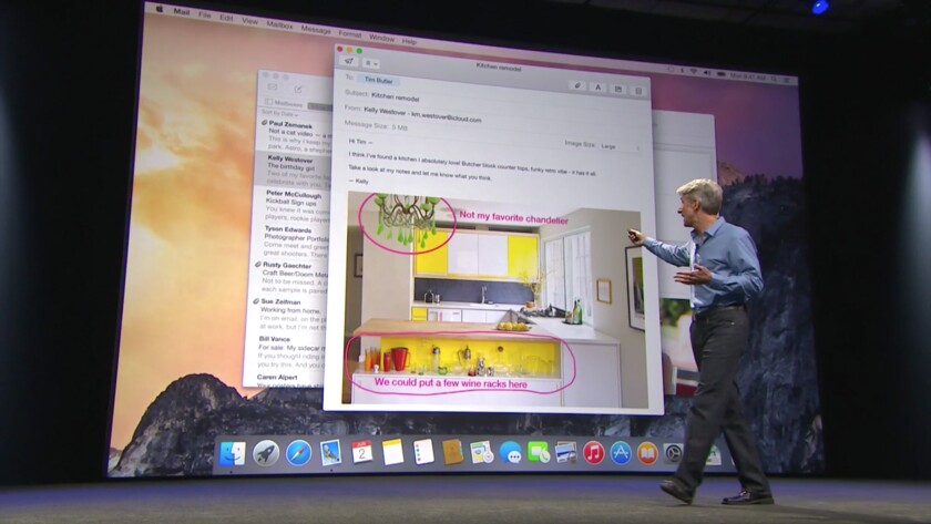 Yosemite's new Mail app lets you annotate images and sign PDFs straight from a message