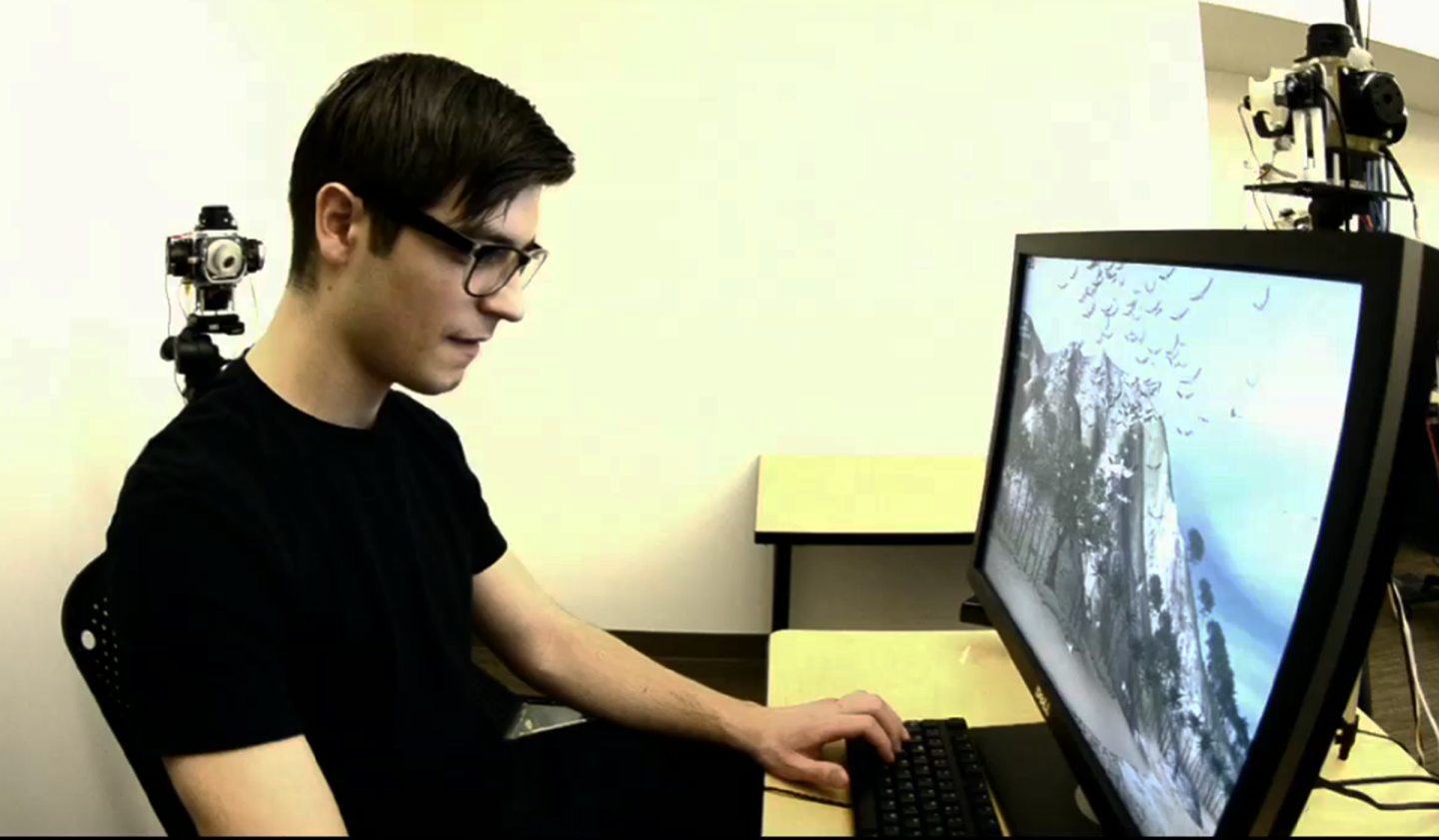 With multiple air nozzles synced to each other, the Aireal system can provide tactile feedback from every direction for an even more immersive experience