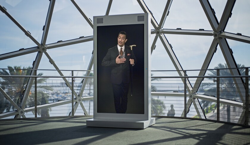 One of the three life-size displays in the museum