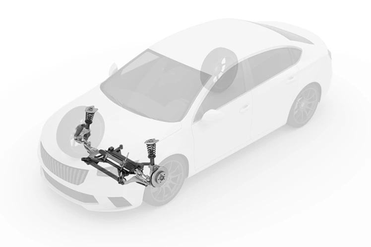 It's an entire strut suspension angle concept