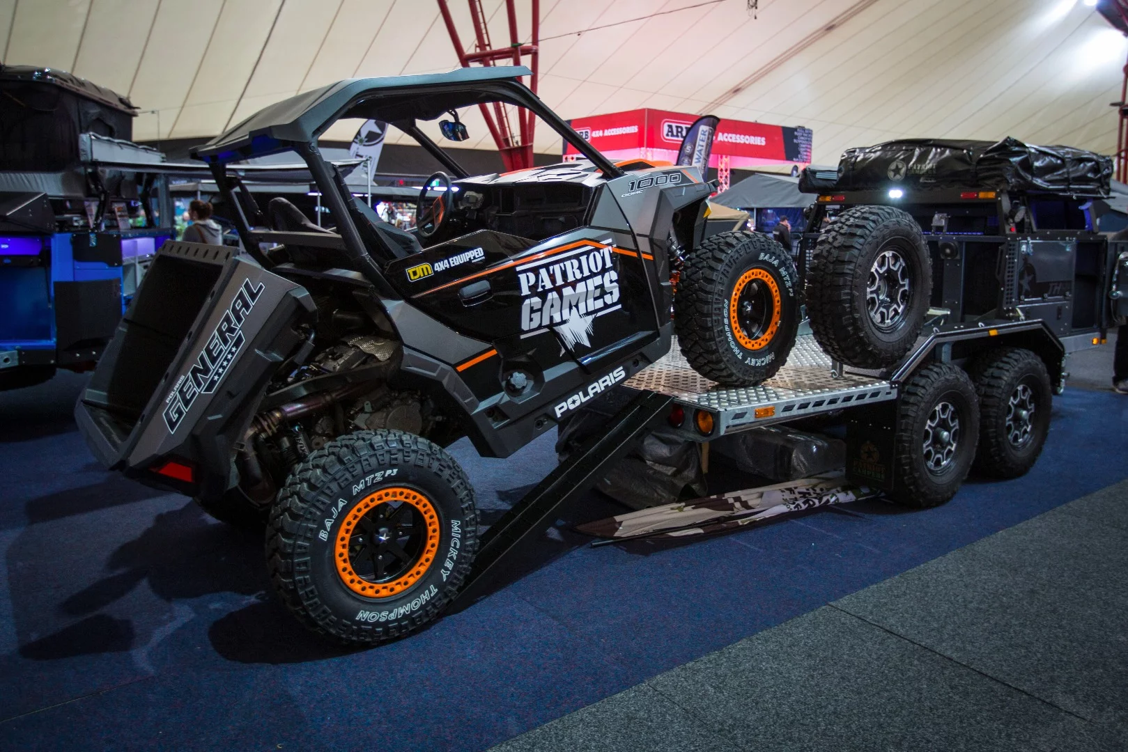 Patriot Campers TH610 - with some fun wheels in tow