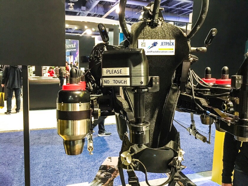 Jetpack Aviation's JB-11 jetpack: moving toward a commercial jetpack product