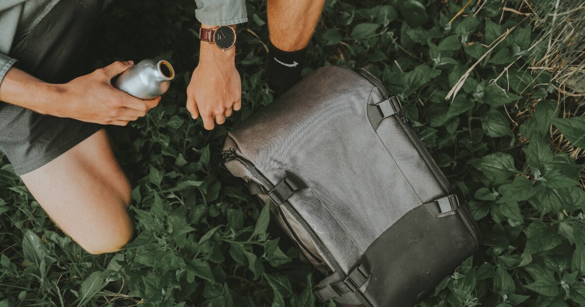 Vacuumpack backpack is made for travellers