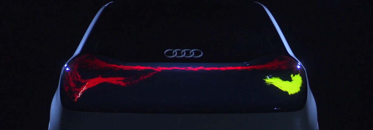 Dynamic patterns could relay information to other drivers