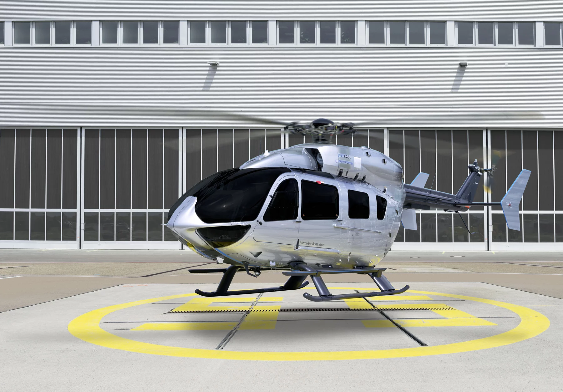 Eurocopter's EC145 Mercedes-Benz Style luxury helicopter