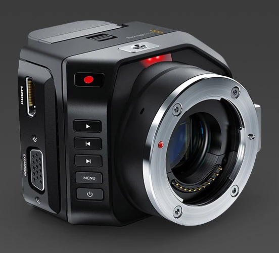 Blackmagic Micro Cinema Camera - compact dimensions but a massive degree of control