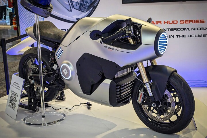 The Rocket One is based on the Triumph's Rocket 3