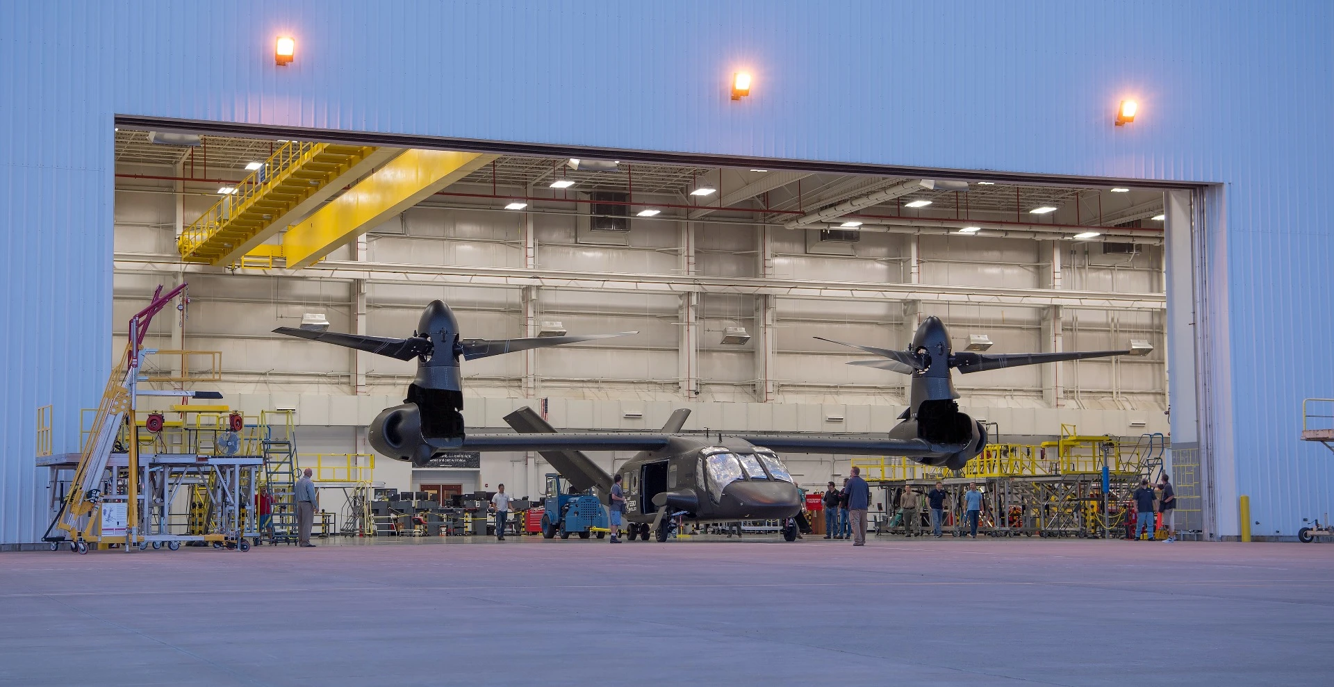 Bell Helicopter's V-280 rolling out
