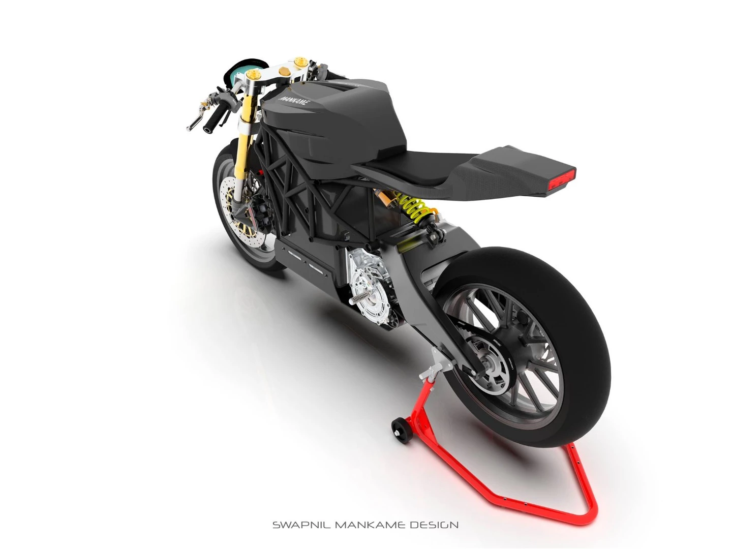 Mankame plans a steel trellis frame for the EP-1