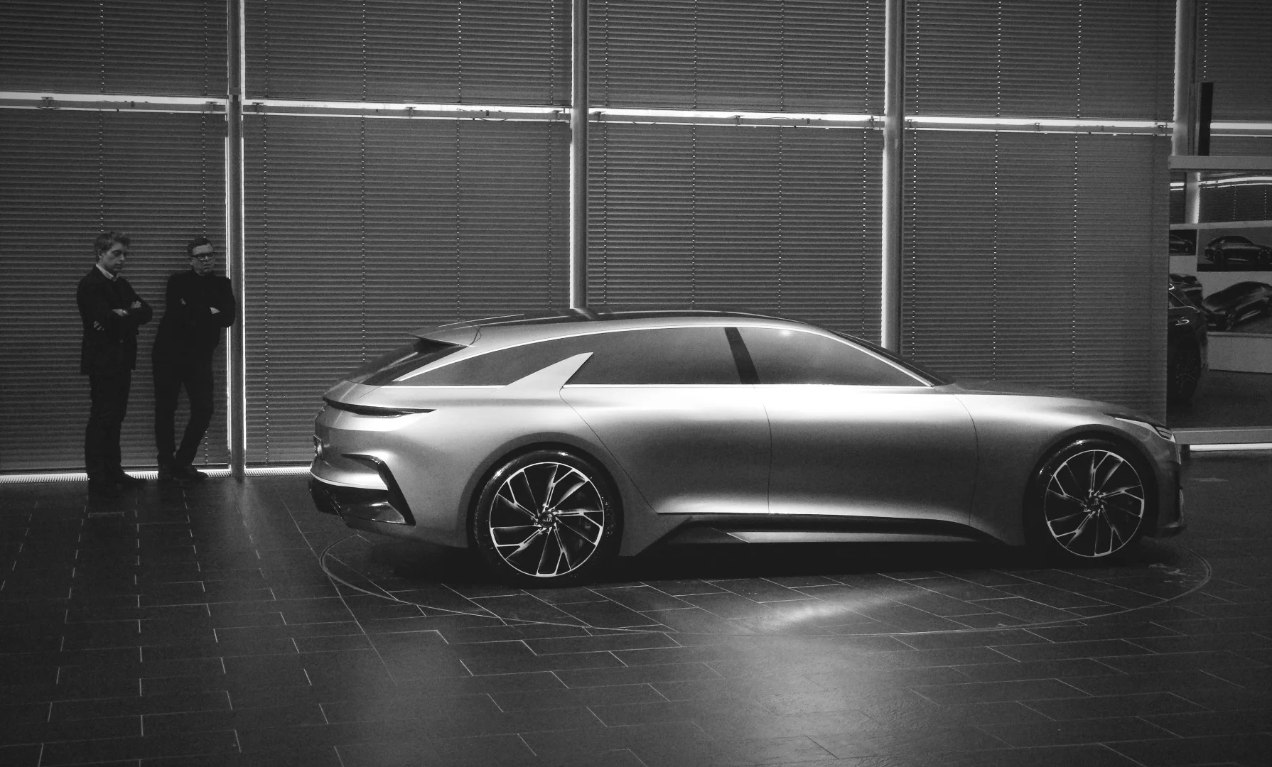 Kia designers work out the details of the Proceed