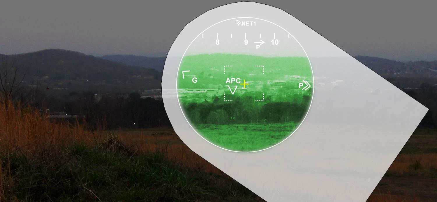 Information is fed to the system by onboard sensors, as well as assets in the field