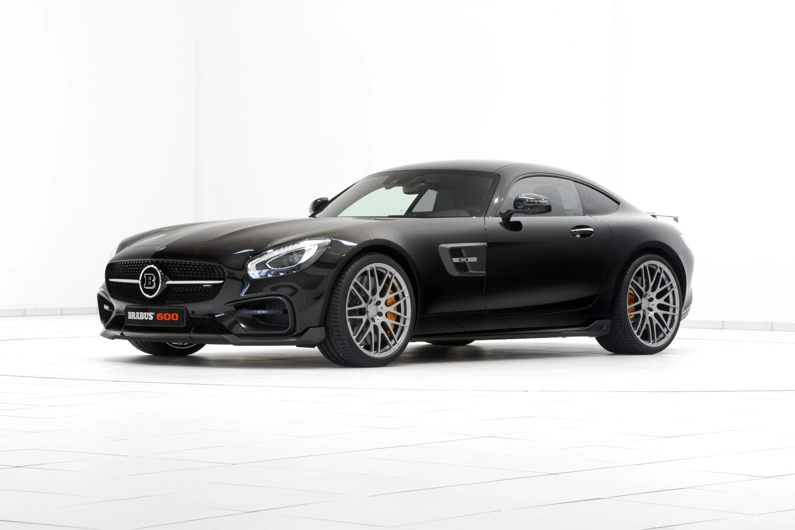 Brabus' changes have given the AMG GT S a more sinister, aggressive stance