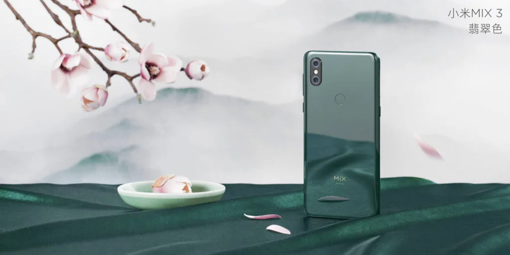 The Mi Mix 3 starts at about US$475 for a model with 6 GB RAM and 128 GB storage, and goes up to about $720 for a limited edition model with 10 GB RAM and 256 GB storage