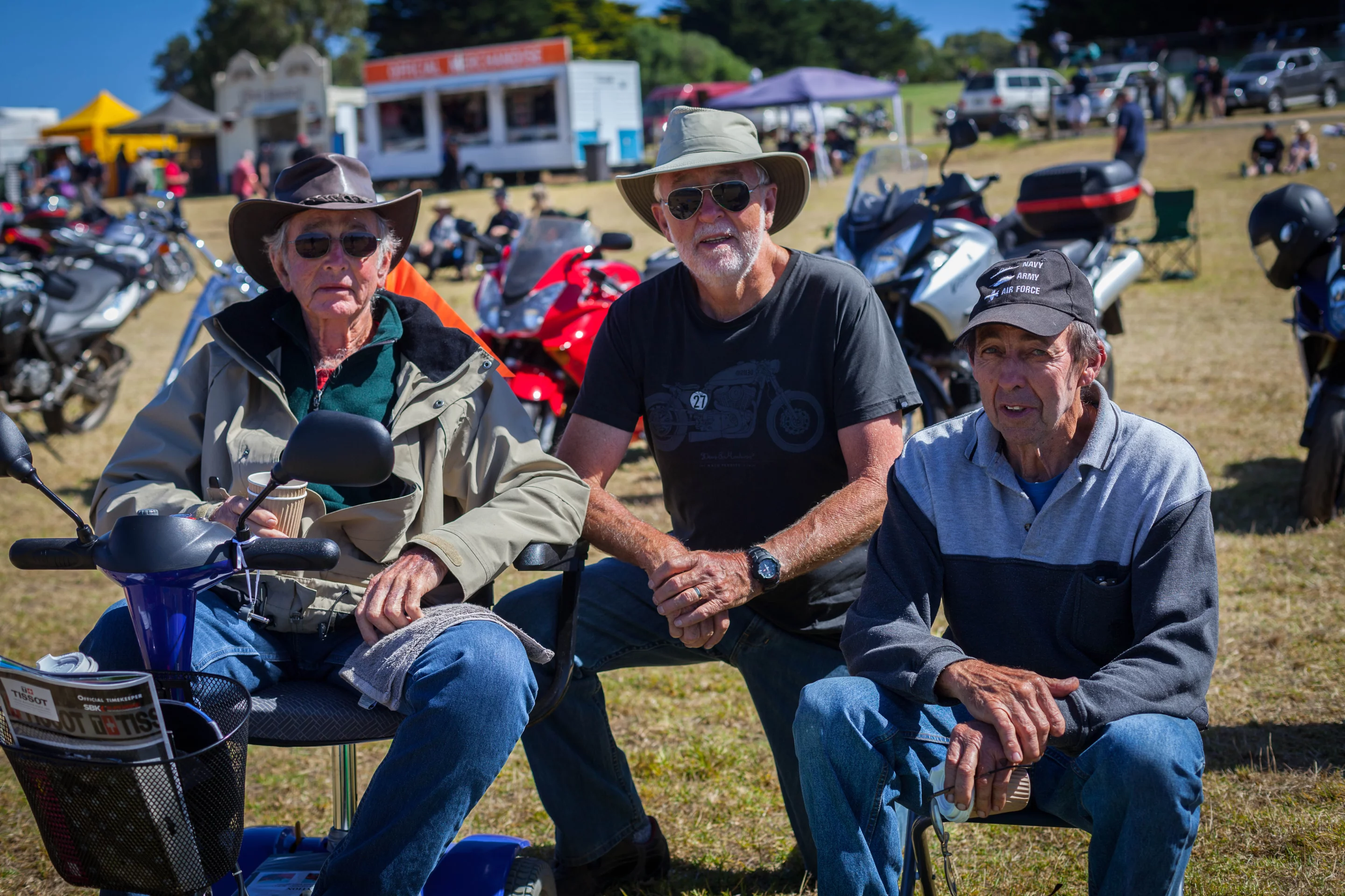 Tom, Evan and Kevin, WSBK fans