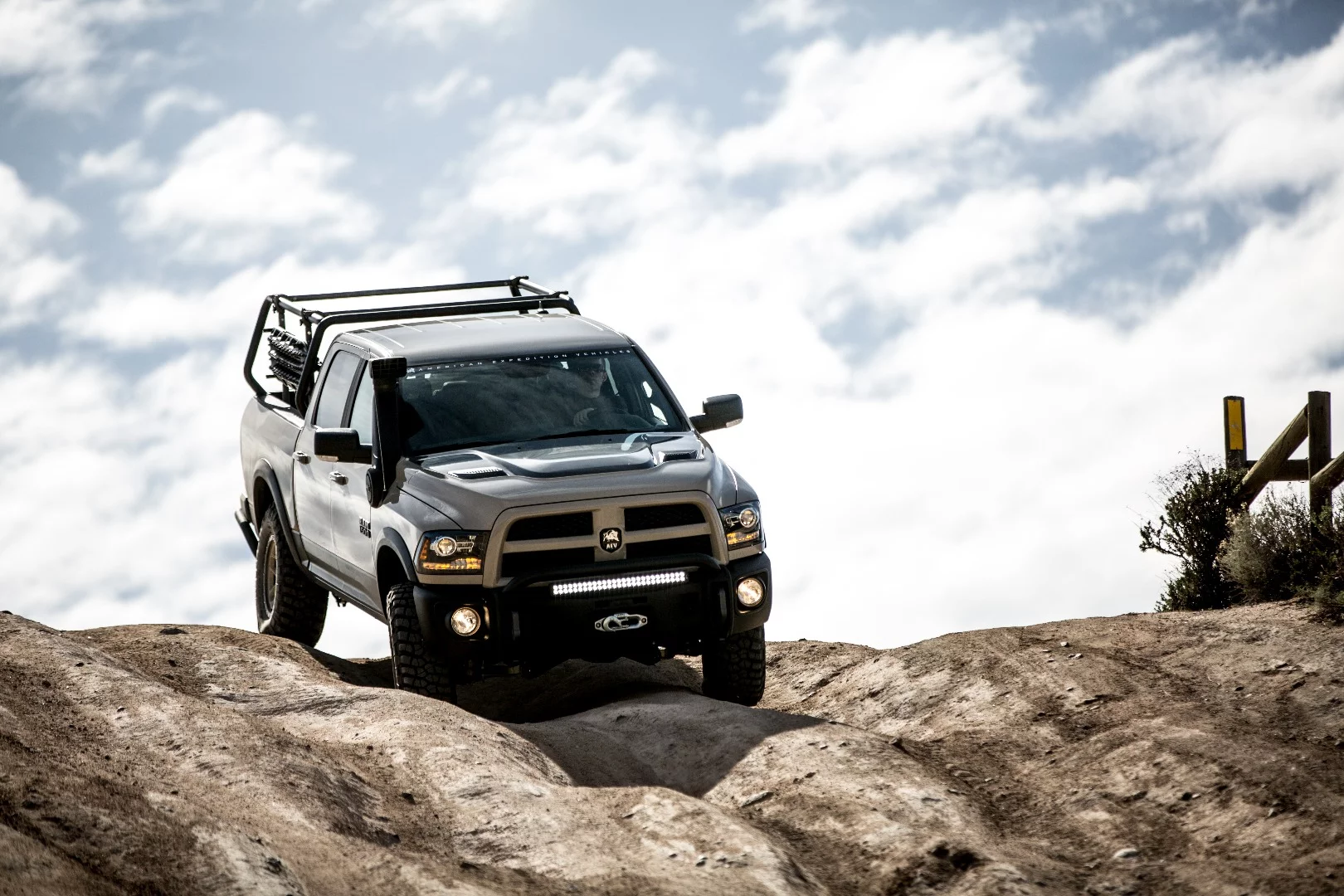 The AEV Recruit Ram 1500 shows off some new skills