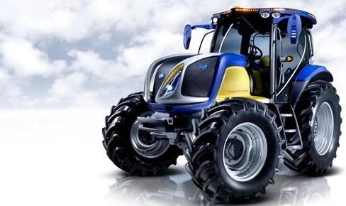 New Holland's prototype NH2 hydrogen powered tractor