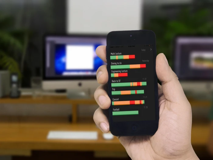 The app displays information on alertness levels, allowing users to plan tasks that require full concentration for times when they're least likely to be feeling drowsy.