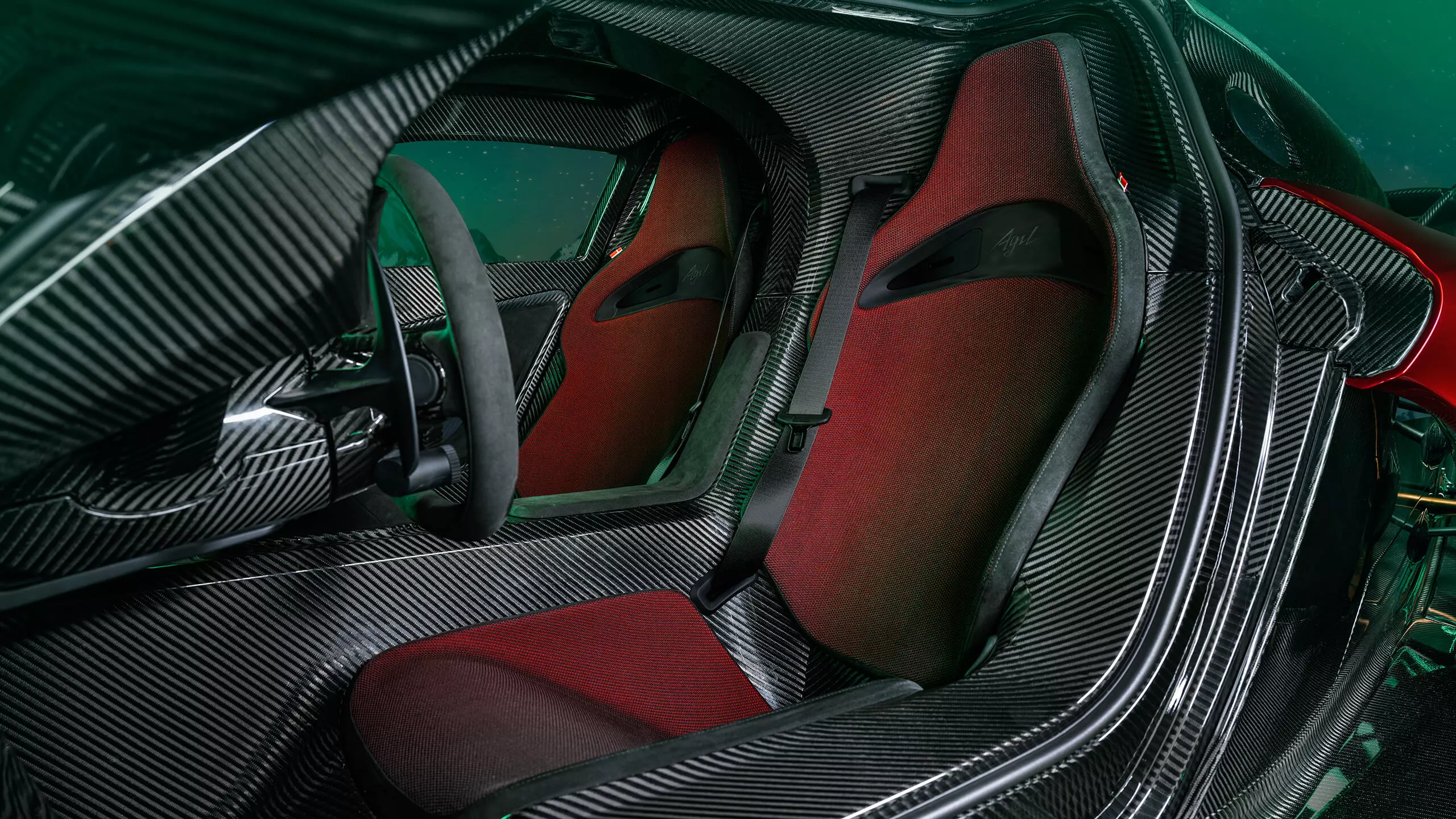 The seats might as well be applied directly to the carbon monocoque frame with a spray can