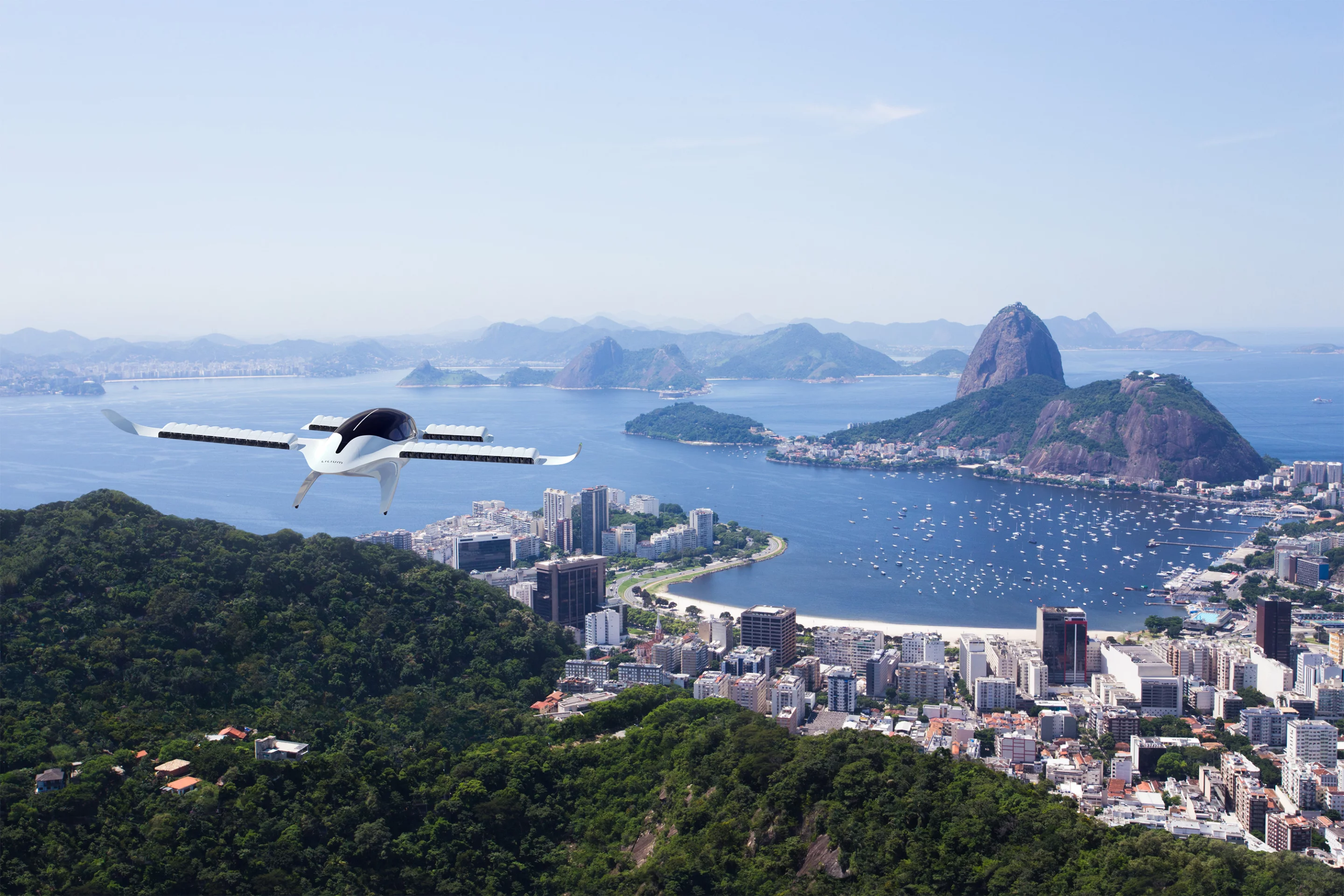 Brazil is already the world's second-largest helicopter market; electric VTOLs should open fast, clean air transport up to a much broader market with much lower prices
