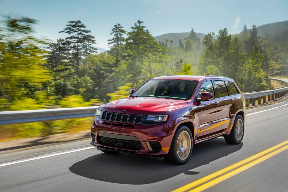 The over-the-top nature of the Grand Cherokee Trackhawk is its greatest selling point