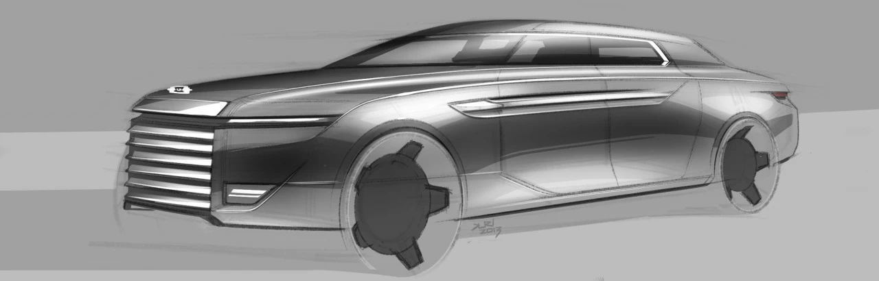 Concept by Ivan Volkov Yuri Baskakov (Image: Cardesign.ru: Transportation Design)