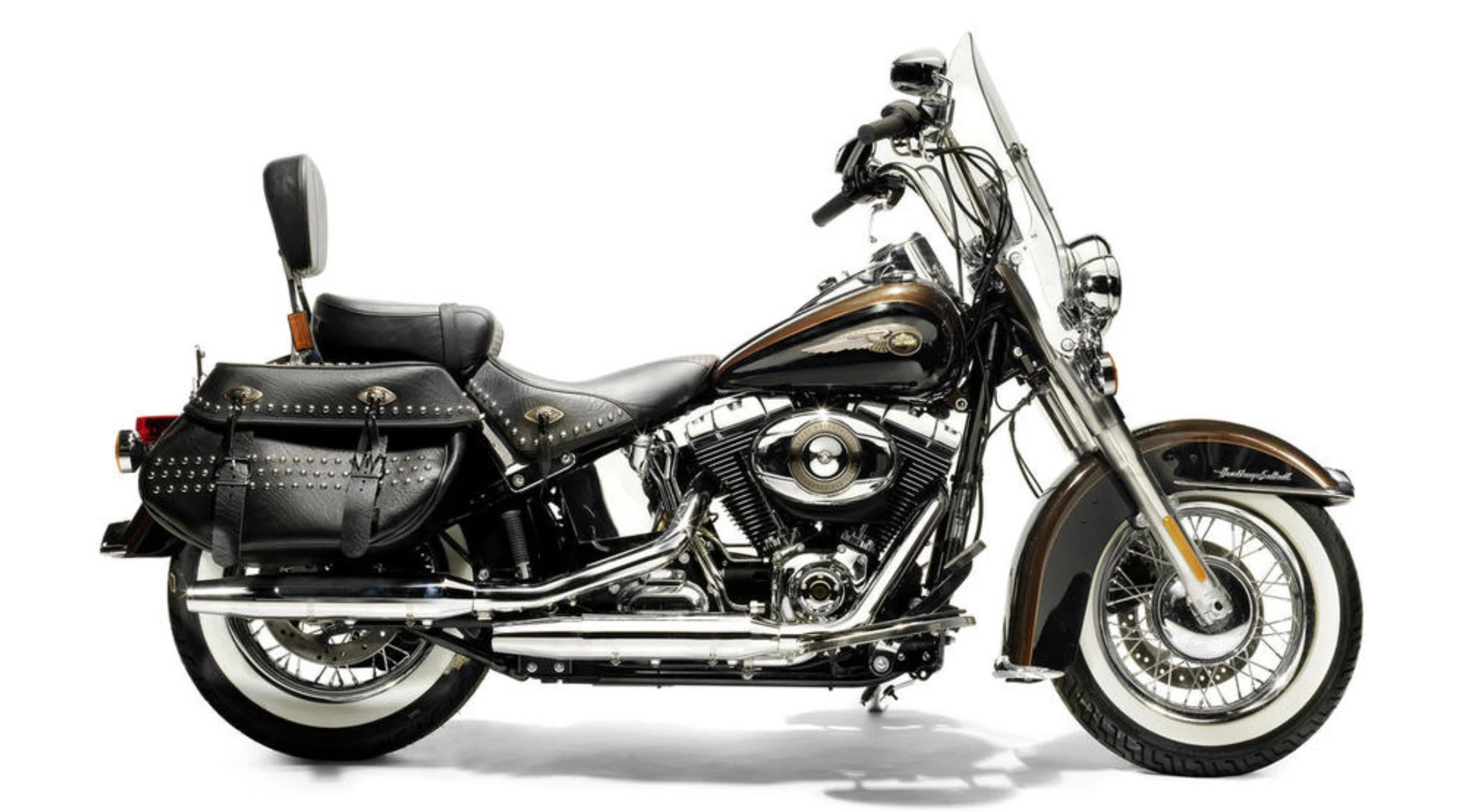 Better than a St Christopher medallion – a Harley-Davidson FLSTC 103 Heritage Softail Classic signed by one Pope, blessed by two and signed by Willie G