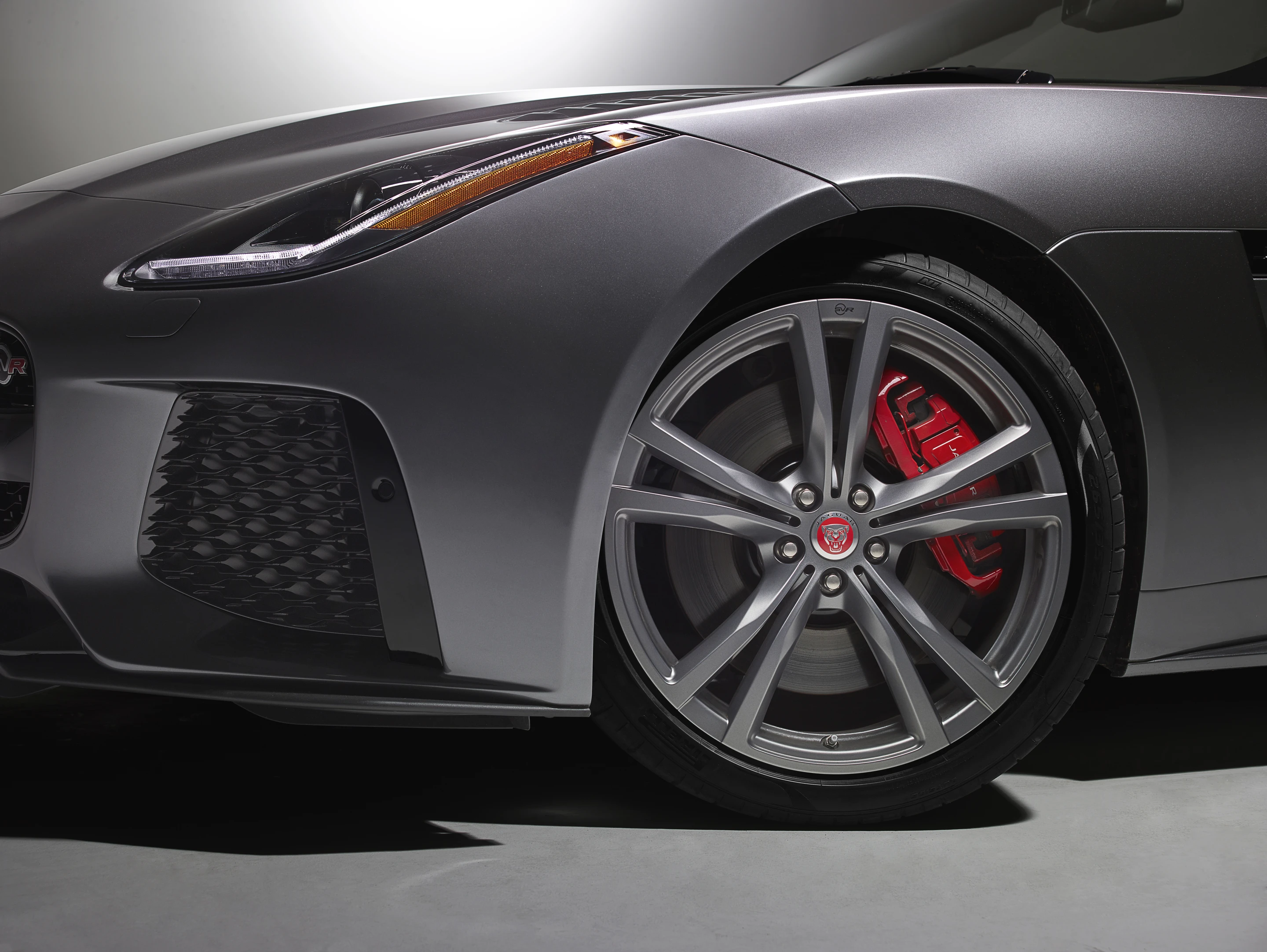 The Jaguar F-Type SVR has bespoke wheels