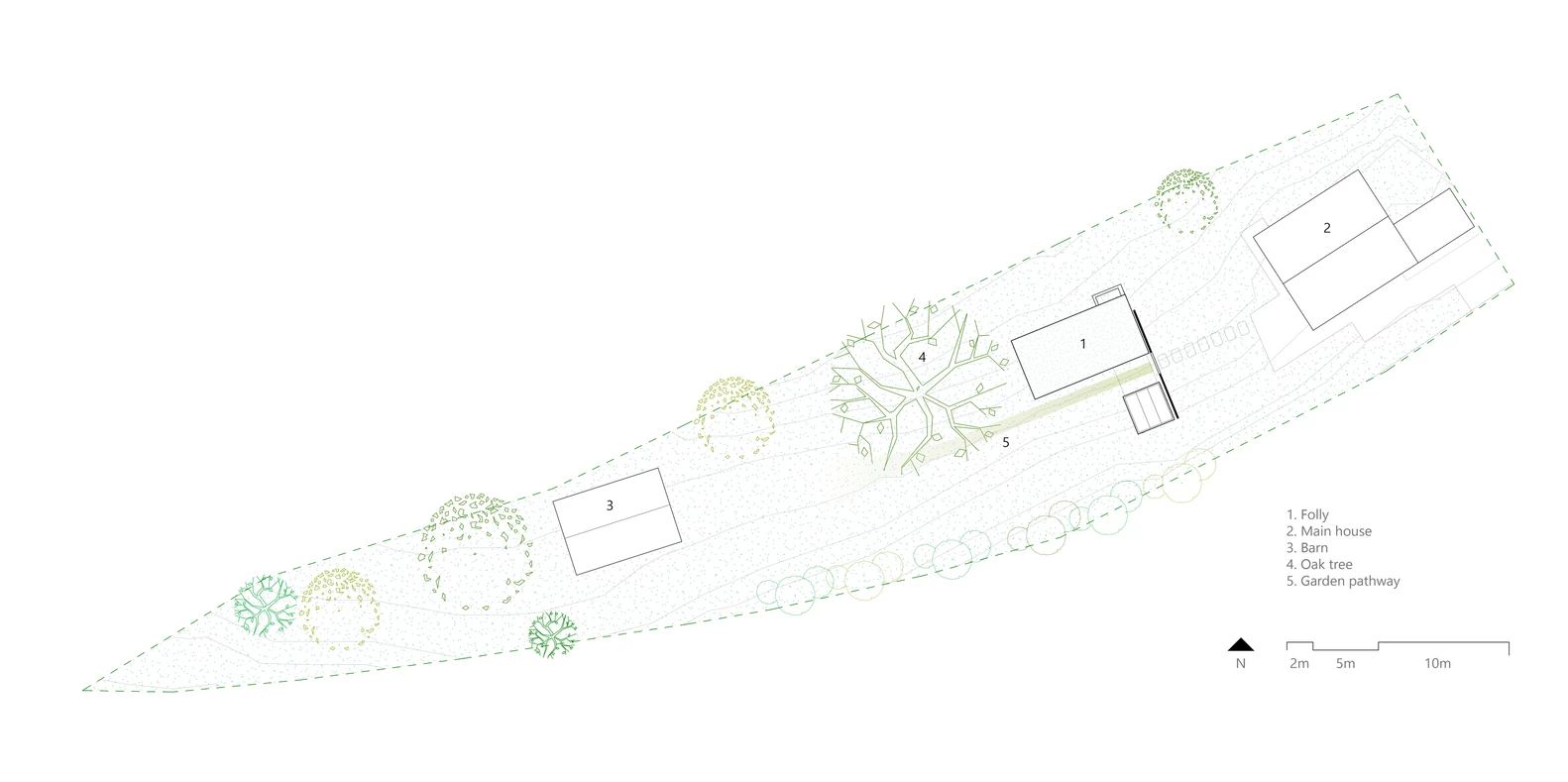 Folly at Fair Hill plans by Rever & Drage Architects