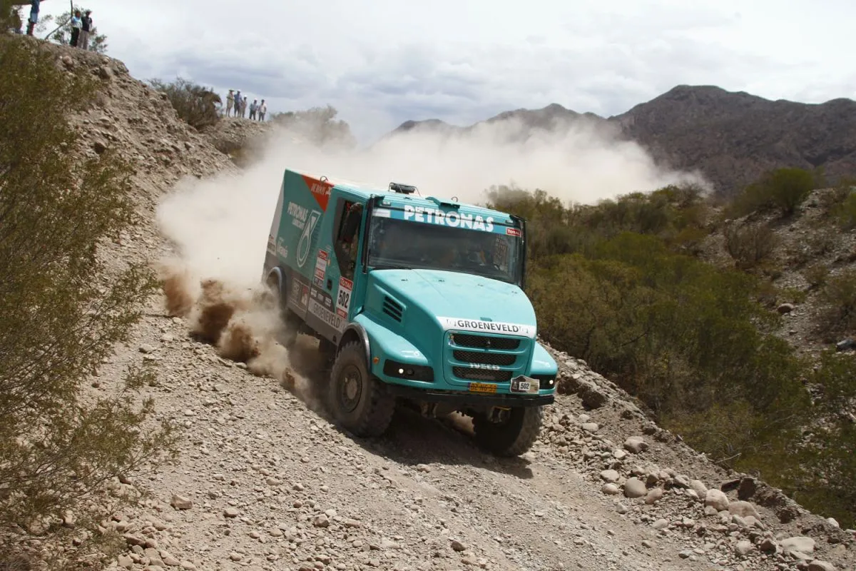 Gerard de Rooy of the Dutch Petronas Iveco De Rooy Team