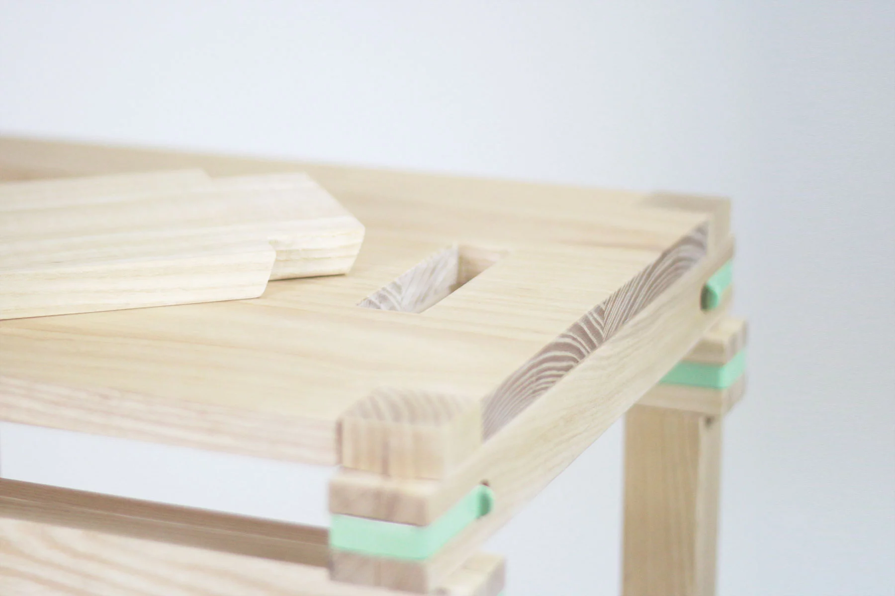 The back support can be left out for those who prefer to use a stool