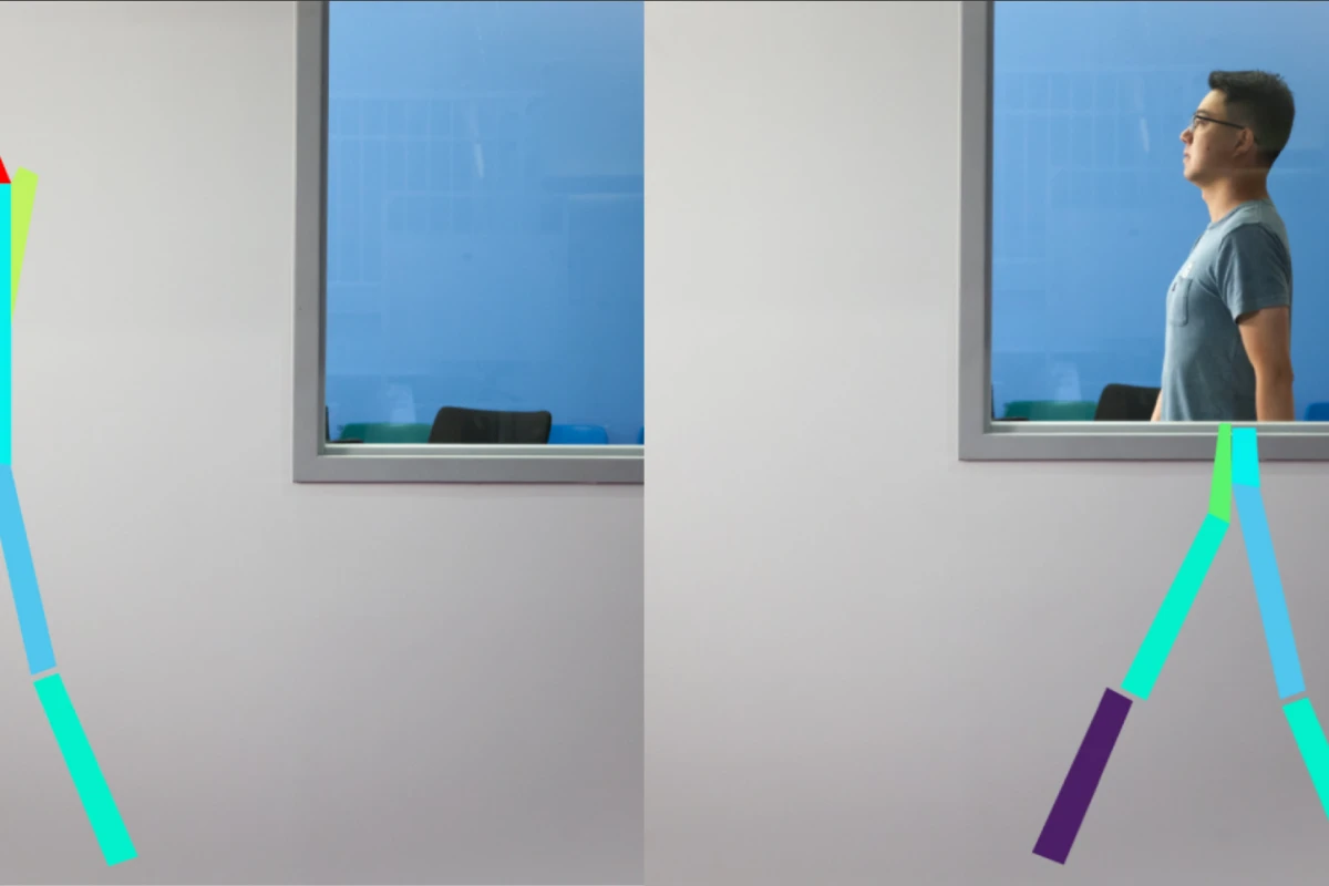 Using wireless signals, RF-Pose could serve as a health care system to monitor patients' movements from the other side of a wall