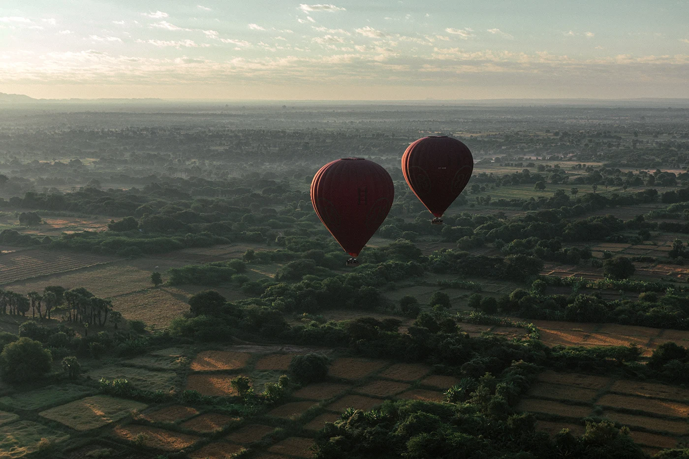 Temples in Myanmar. (Credit: Dimitar Karanikolov / Behance CC BY-NC-ND 4.0)