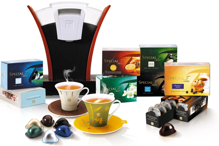 The full system, with the new machine in the background