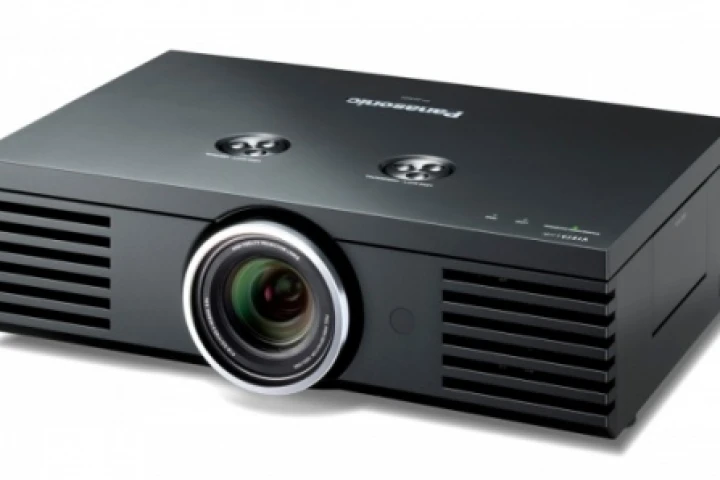 The Panasonic PT-AE4000 projector