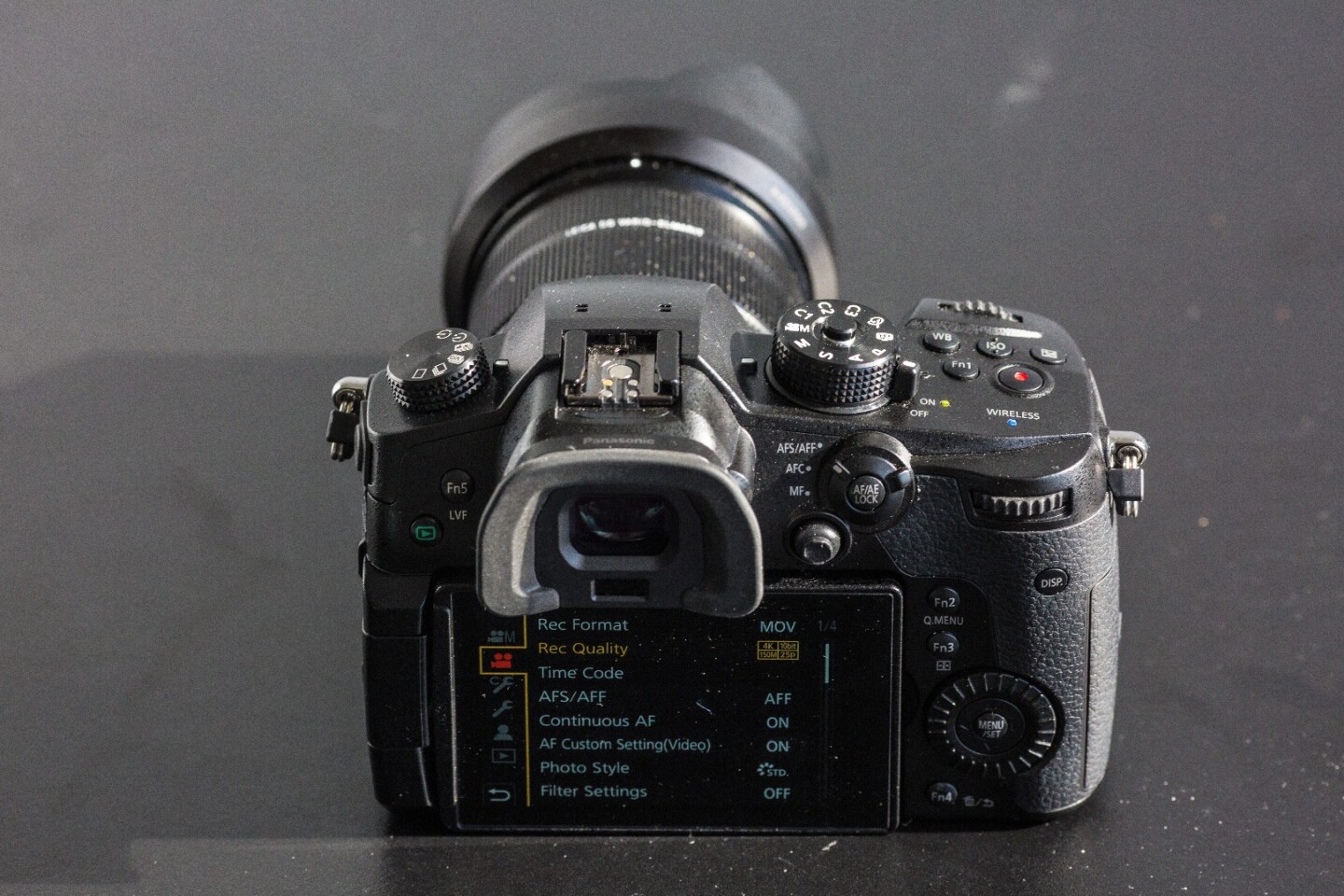Panasonic GH5: menus work well but aren't as intuitive as they should be