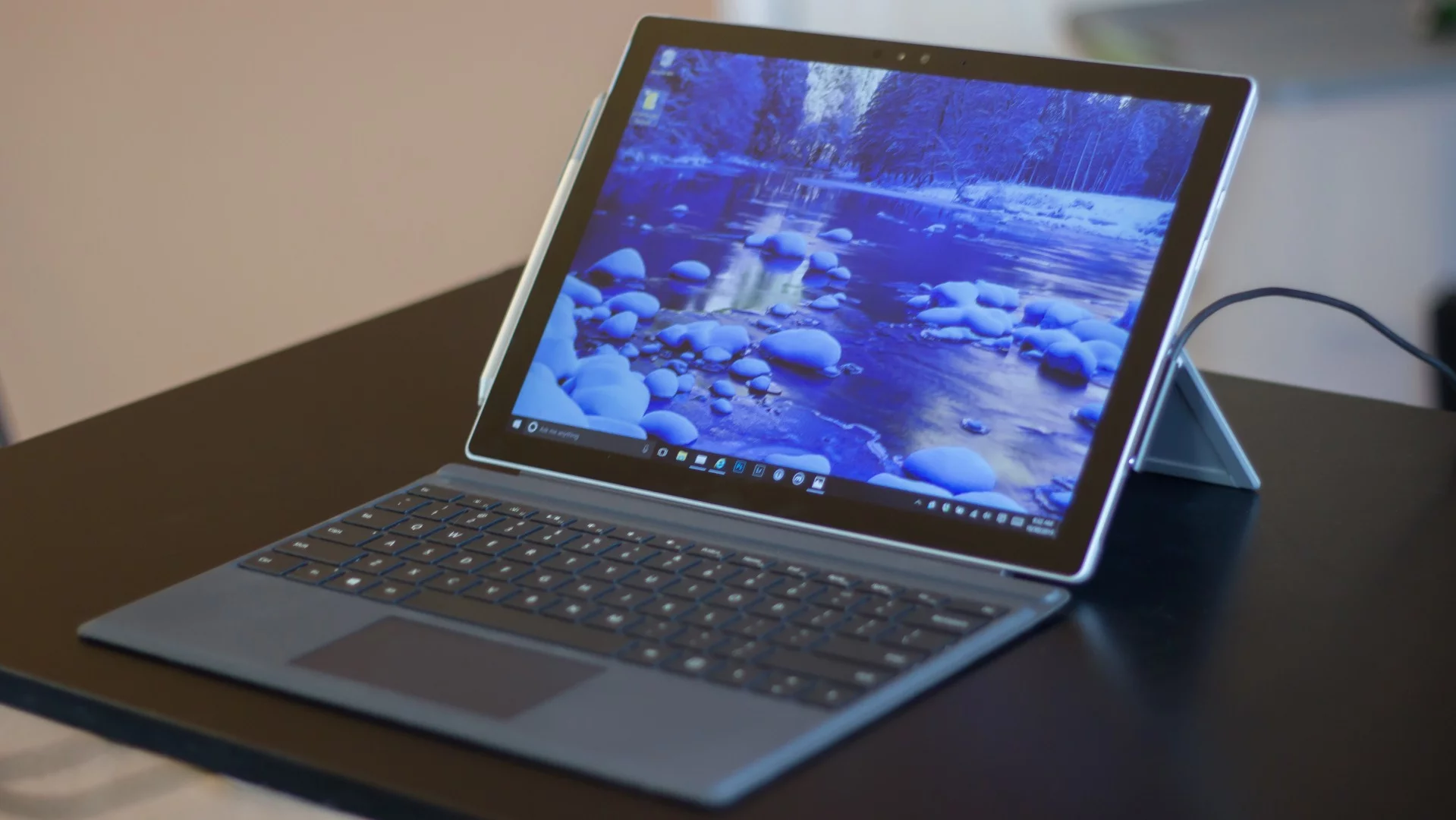The Surface Pro 4 has a 12.3-inch, 267 PPI (2,736 x 1,824) display
