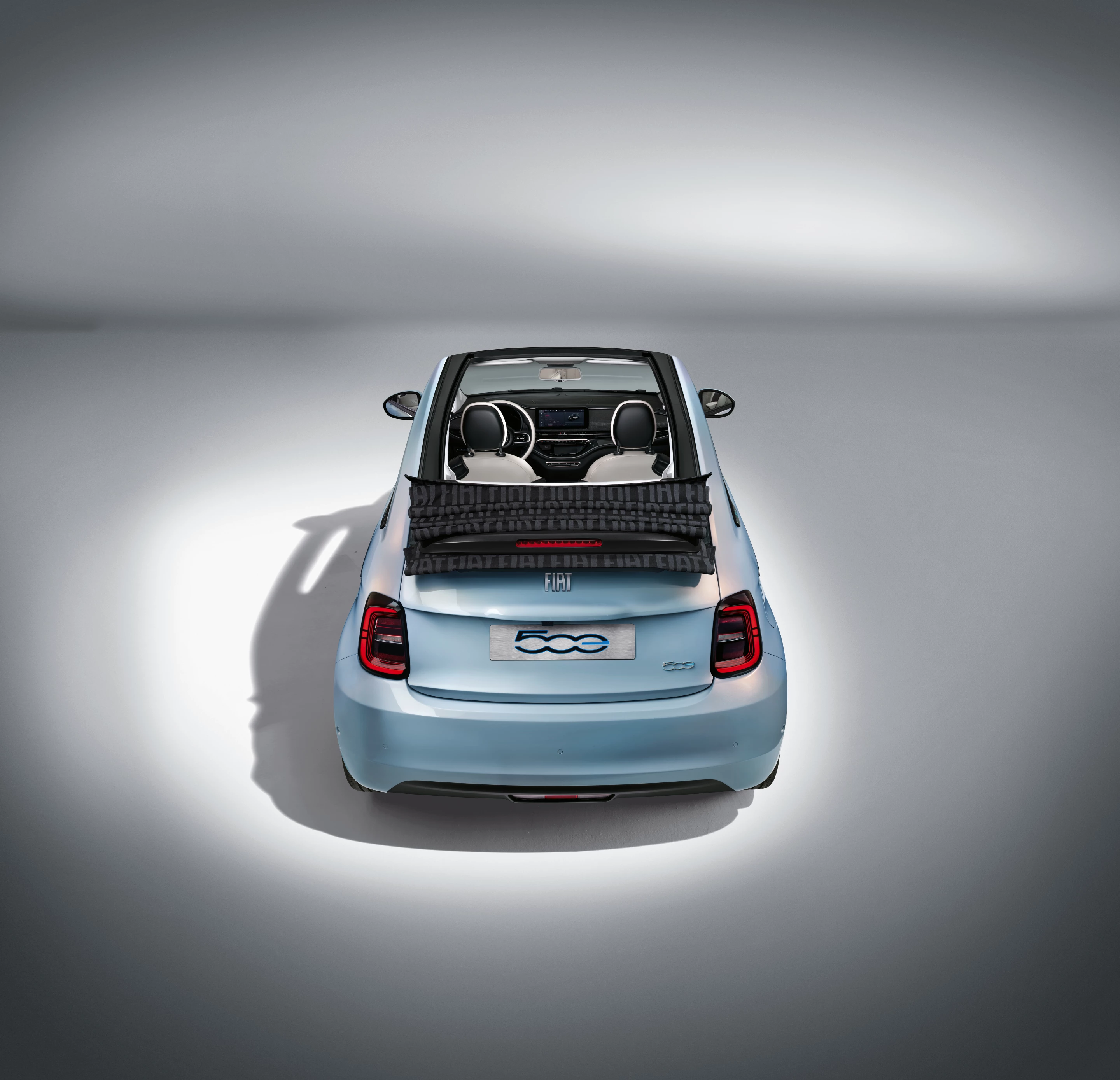 The Fiat 500 "la Prima" launch edition is a convertible
