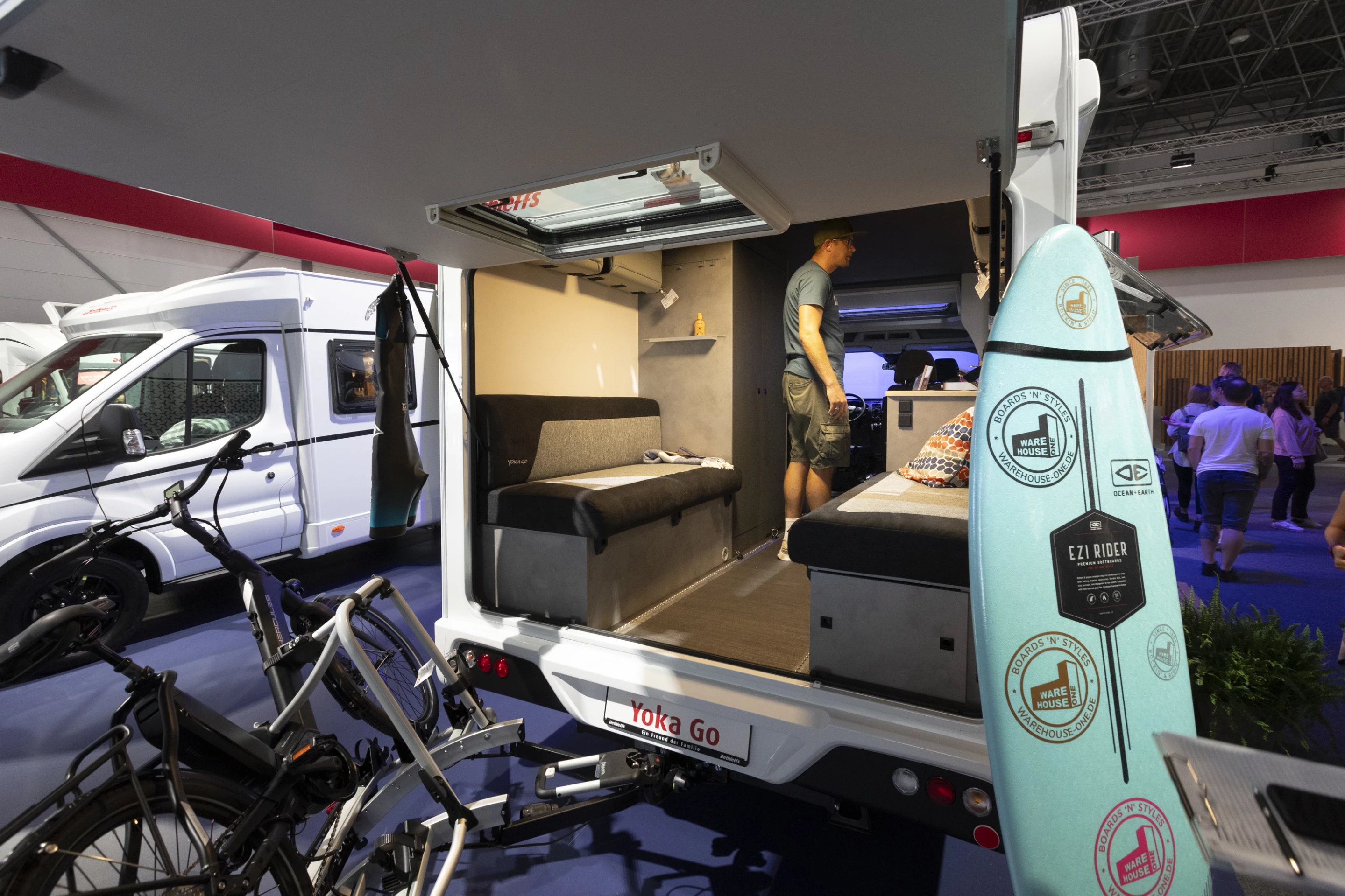 Dethleffs premieres the Yoka Go at the 2023 Düsseldorf Caravan Salon