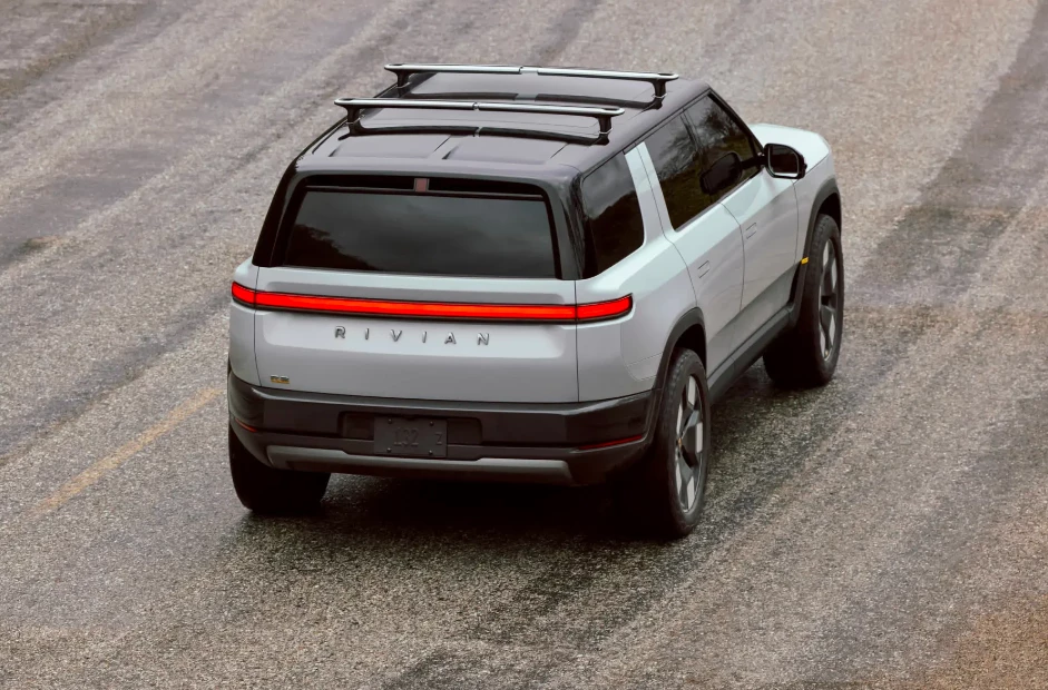 On the road in the Rivian R2
