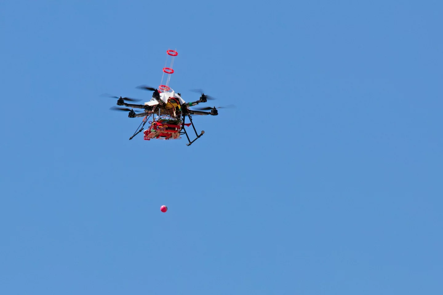The researchers deployed their drones over Homestead National Monument of America to burn 26 acres (10.52 ha) of restored tallgrass prairie