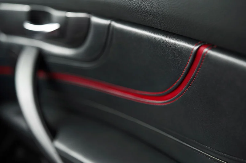 The BMW Zagato Coupe interior detailing