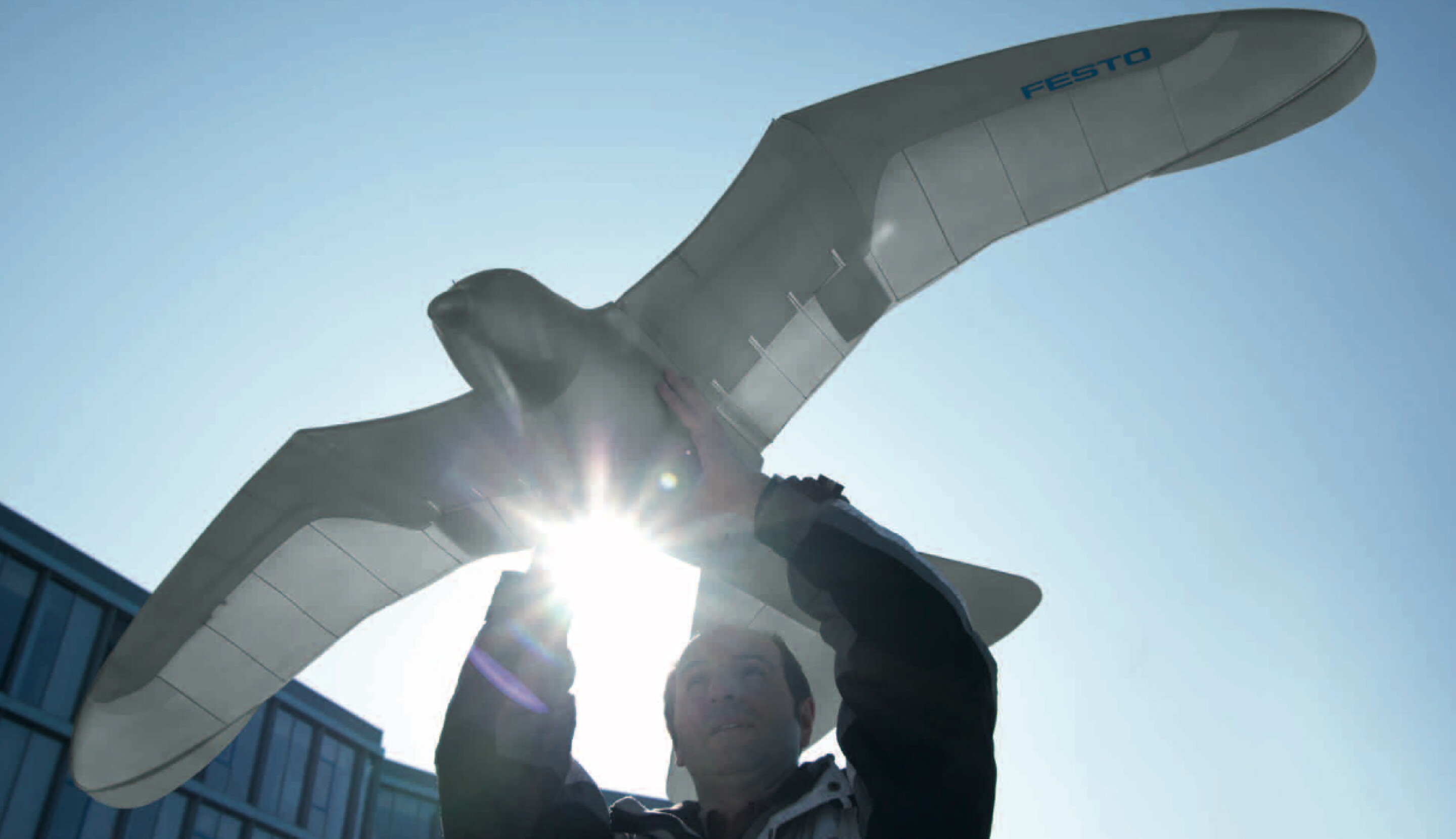Festo creates SmartBird flying robotic seagull